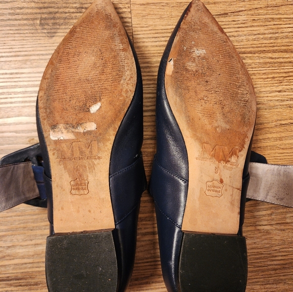 Size 9 - Mara & Mine Elegant Navy Women\'s Flats